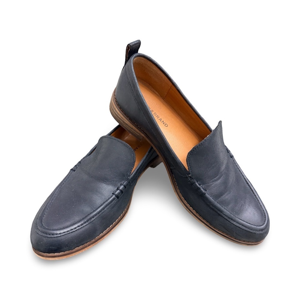 Lucky Brand Women's Canyen Slip-On Black Leather Loafers Size 7.5 - Picture 9 of 10